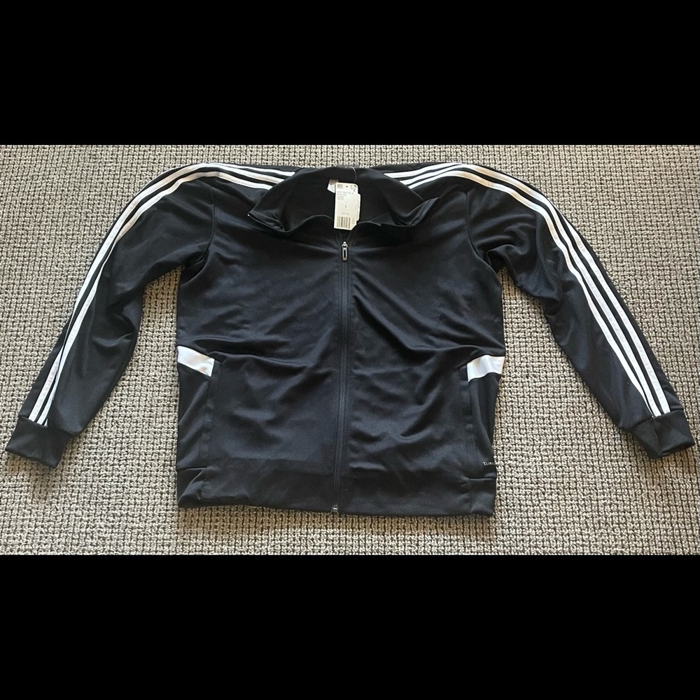 Adidas Track Top (Black)